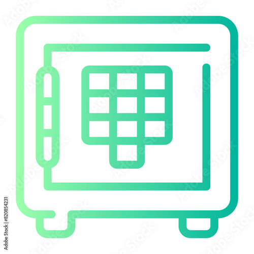safebox gradient icon