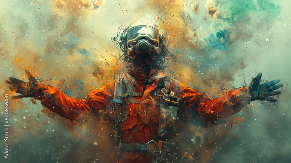 Workaholic Art: The Surreal Chaos of Overwork. Workaholic Art: The Surreal Chaos of Overwork.