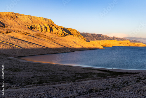 sunset in the mountains