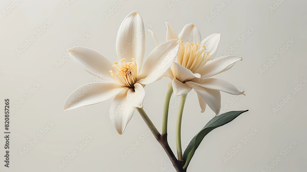 vanilla flower minimalistic modern vanilla flower minimalistic modern