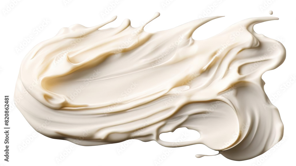 smear of cream in png format. white smear of sauce on a transparent background smear of cream in png format. white smear of sauce on a transparent background