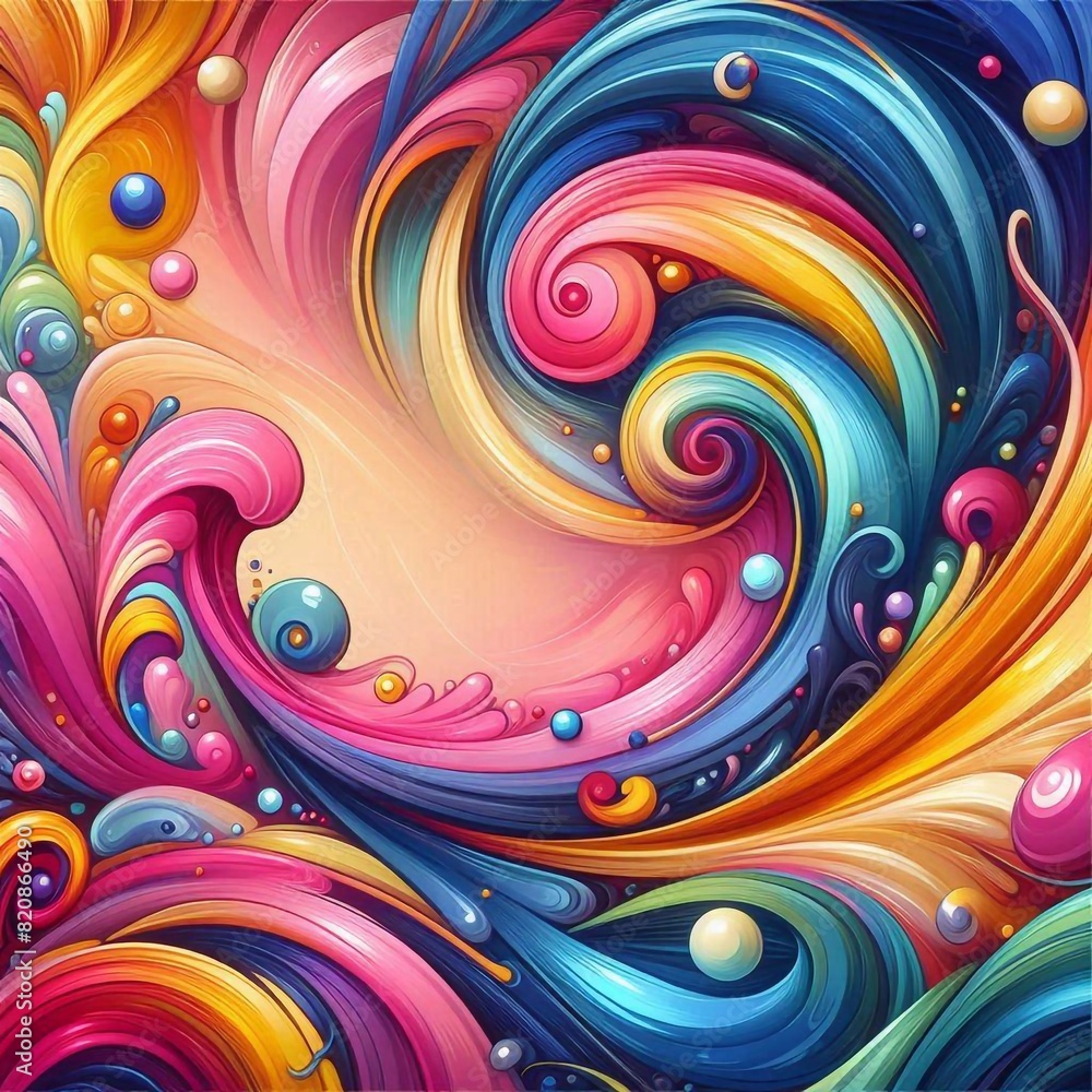 Wallpaper, Hintergrund: bunt und  abstrakt