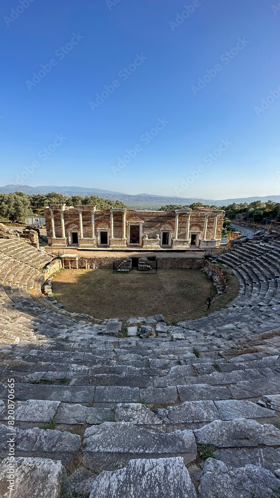 Various photos of the ancient city of Nysa located within the borders of Aydin province Various photos of the ancient city of Nysa located within the borders of Aydin province