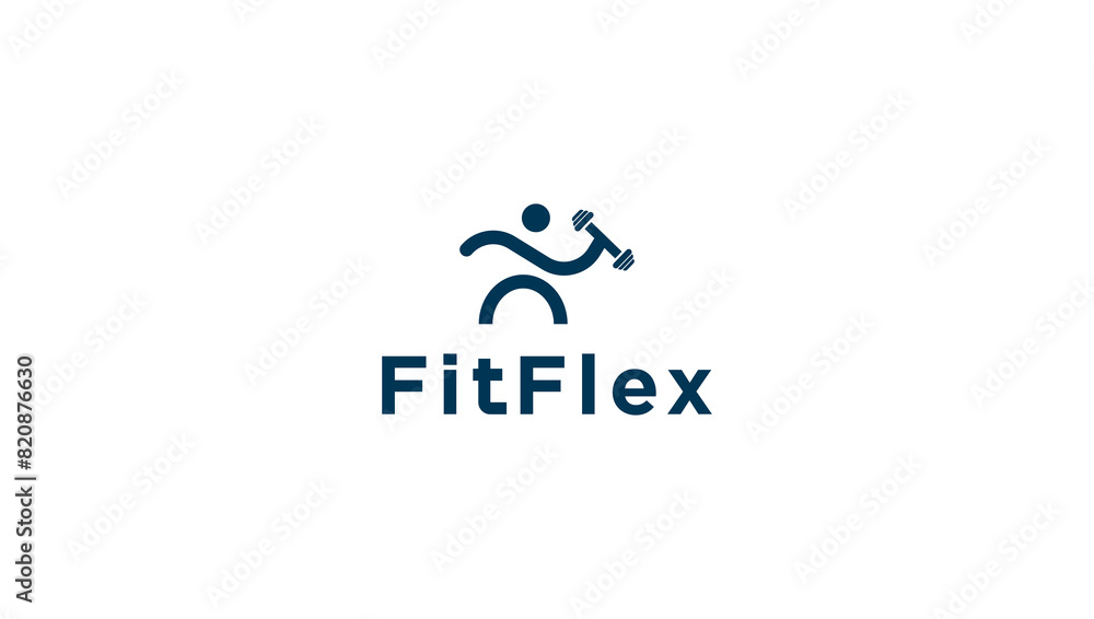 Obraz premium Fitness Logo PNG