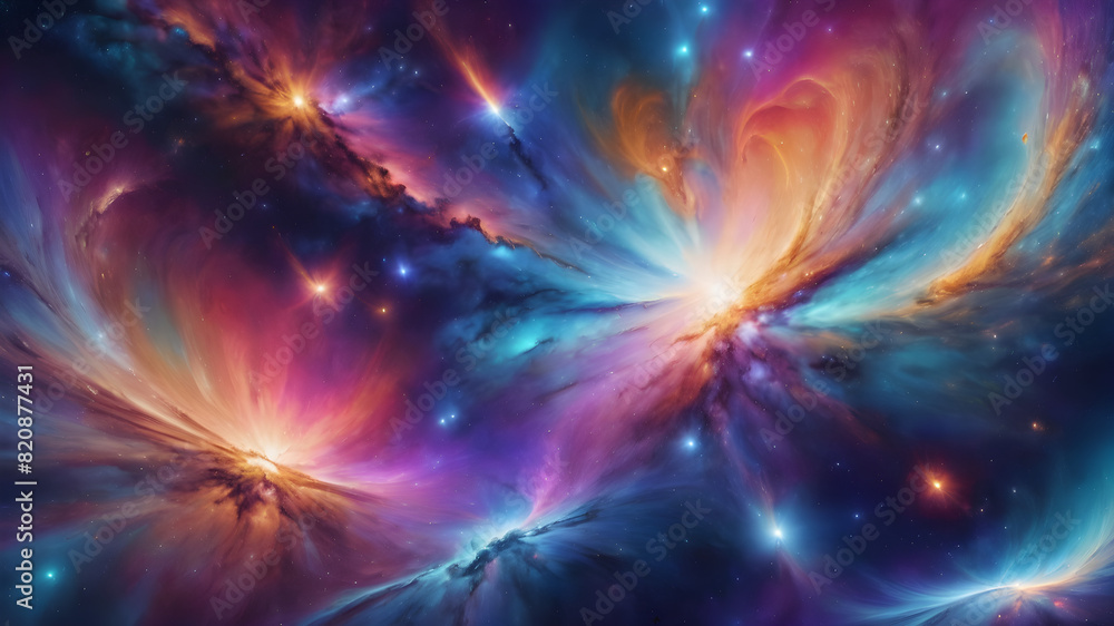 Galactic Fantasies: Abstract Illustrations of the Infinite Cosmos Galactic Fantasies: Abstract Illustrations of the Infinite Cosmos