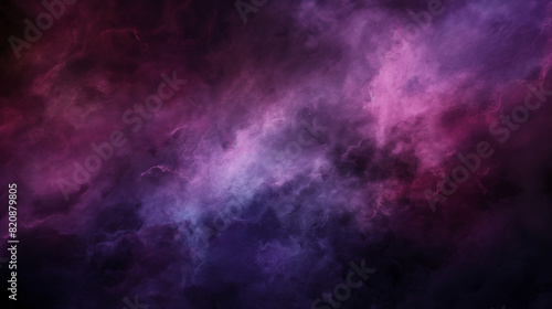 Background of Renaissance Dark Stormy Clouds: Swirling Slate Red Violet purple Amethyst Cinematic Twilight