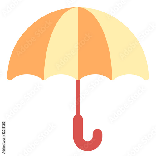 Umbrella Icon in Flat Style