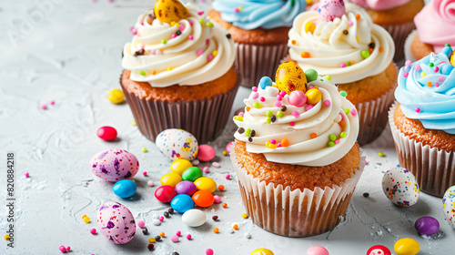 cupcakes with sprinkles
