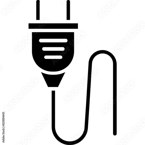 Electrical Plug Icon  Glyph Icon