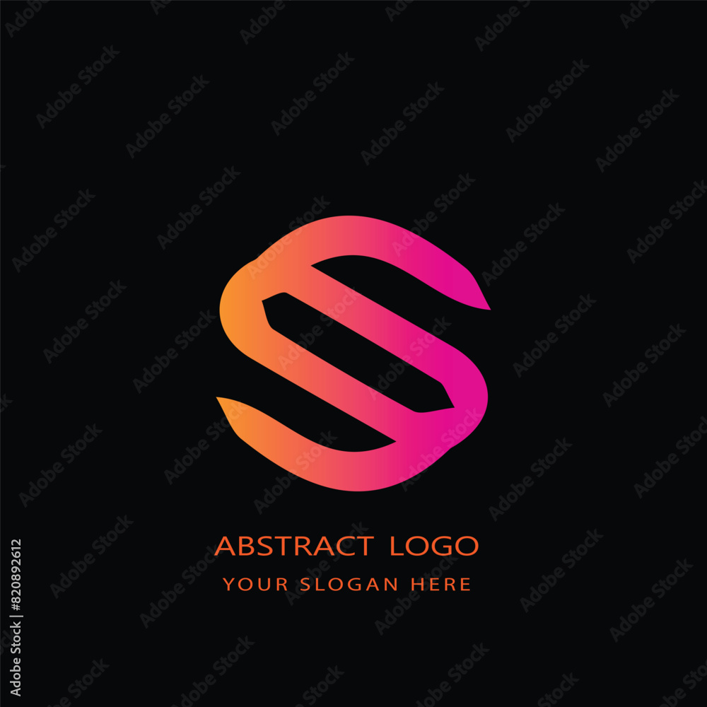 Abstract Colorful Logo Design Elements Abstract Colorful Logo Design Elements