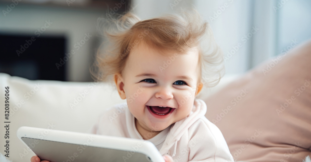 little kid using a touch screen tablet little kid using a touch screen tablet