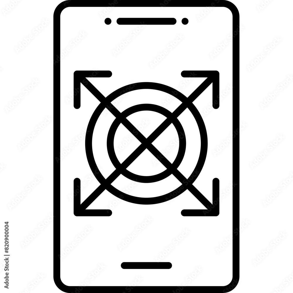 Accelerometer Sensor Icon