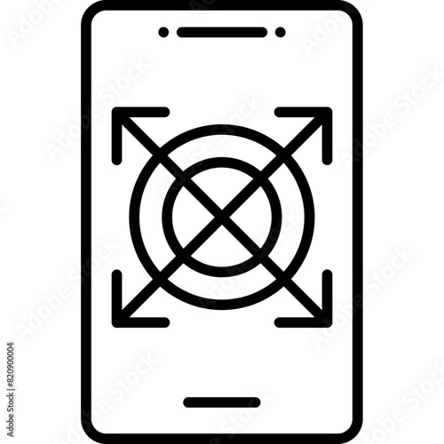 Accelerometer Sensor Icon