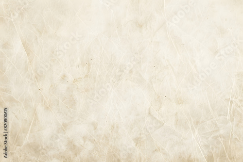 old white paper background off white or beige color with faint vintage marbled texture AI photo