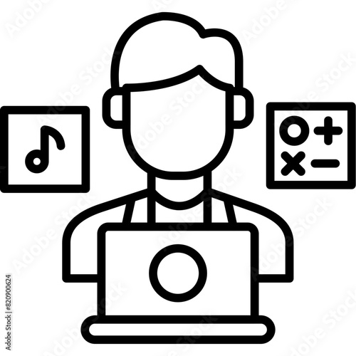 Subjects Selection Icon