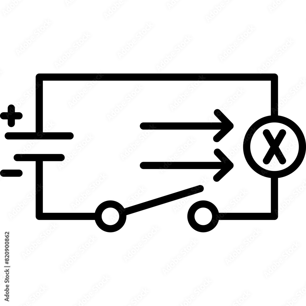 Lamp Circuit Icon Lamp Circuit Icon