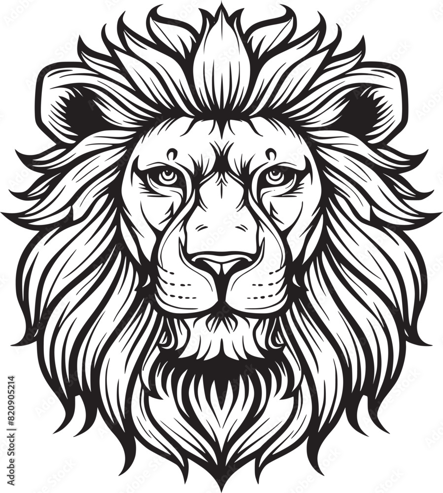 Fototapeta premium Lion Head