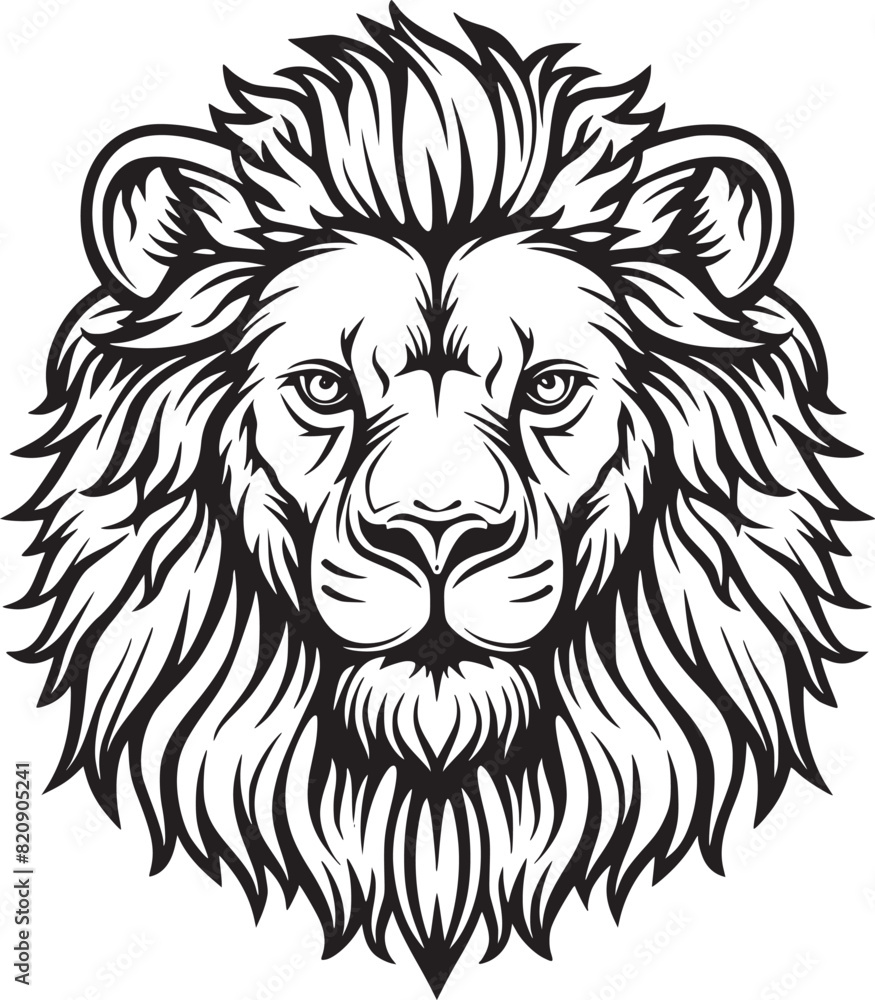 Fototapeta premium Lion Head