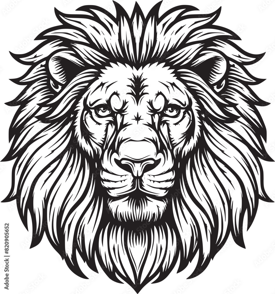 Fototapeta premium Lion Head