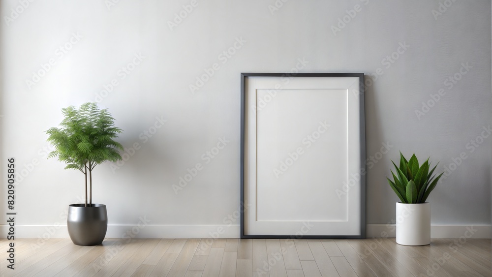 Dark Grey Frame on White Wall: A minimalist dark grey frame against a clean white wall, perfect for adding a touch of sophistication to any display.
Dark Grey Frame on White Wall: A minimalist dark grey frame against a clean white wall, perfect for adding a touch of sophistication to any display.