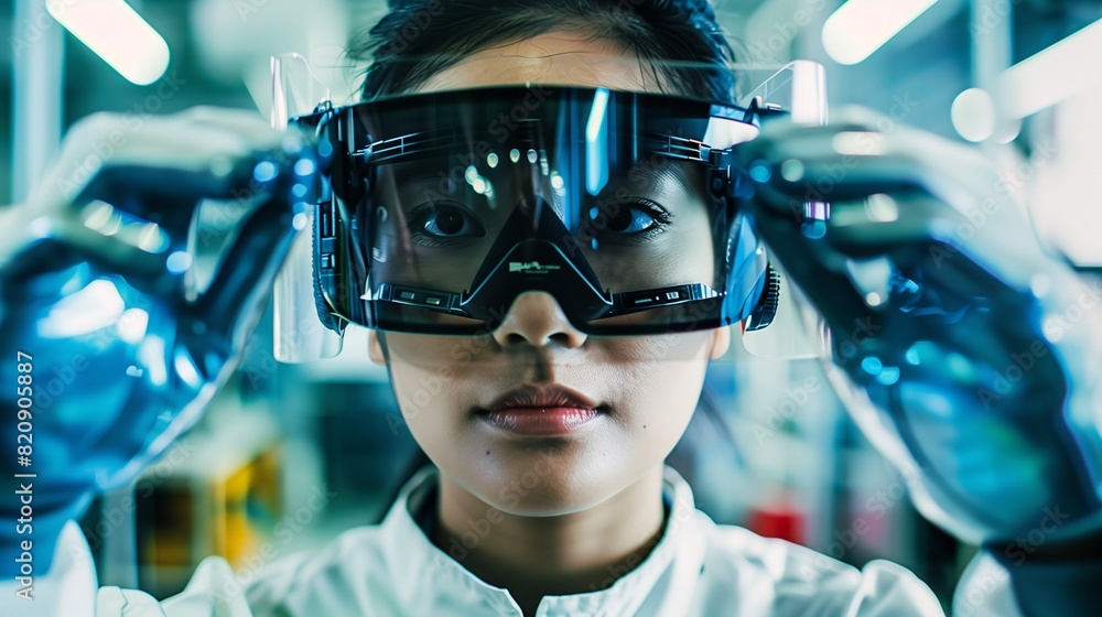 A high-end manufacturing lab developing the latest wearable technology A high-end manufacturing lab developing the latest wearable technology