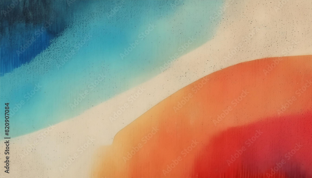Red orange blue retro gradient background. AI Generated Red orange blue retro gradient background. AI Generated