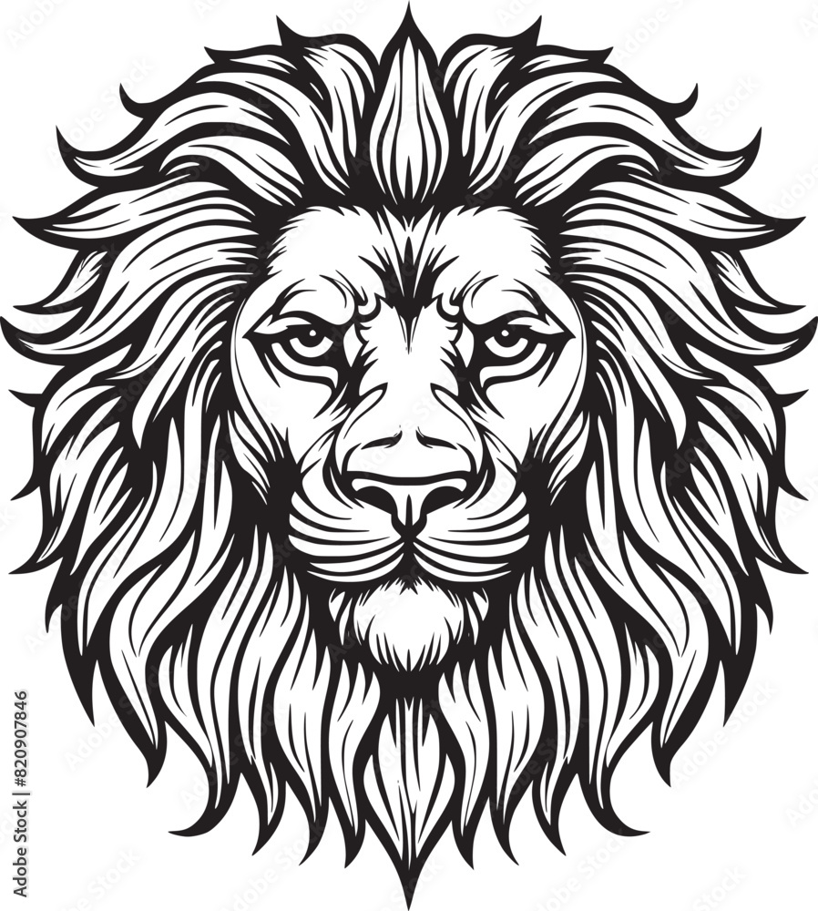 Obraz premium Lion Head