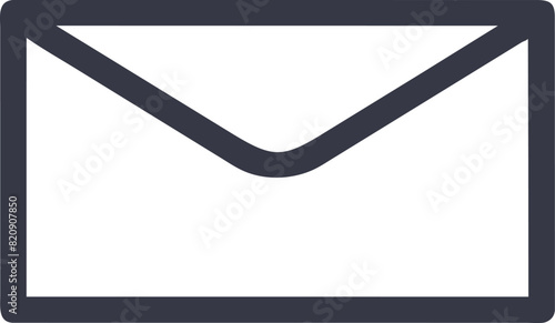 envelope icon for letters. suitable for messengers and other informational applications