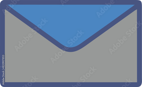 envelope icon for letters. suitable for messengers and other informational applications