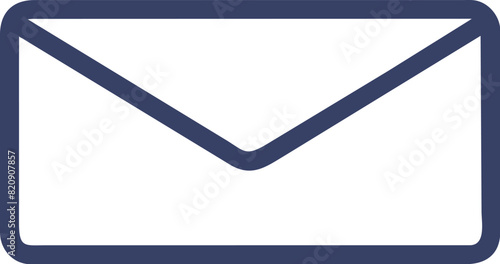 envelope icon for letters. suitable for messengers and other informational applications