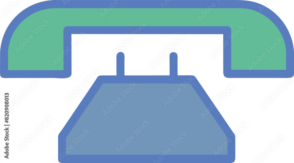 Phone icon. suitable for telecommunication applications and programs Phone icon. suitable for telecommunication applications and programs