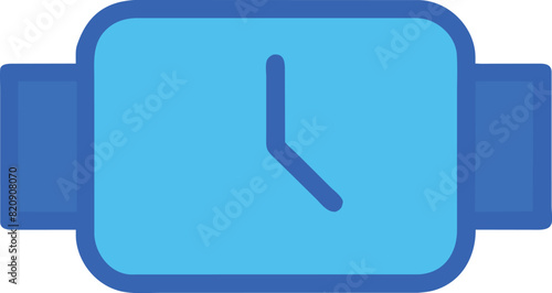 clock icon. suitable for temporary applications or programs