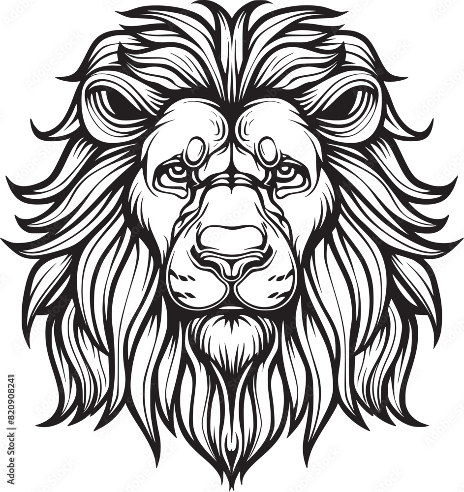 Obraz premium Lion Head