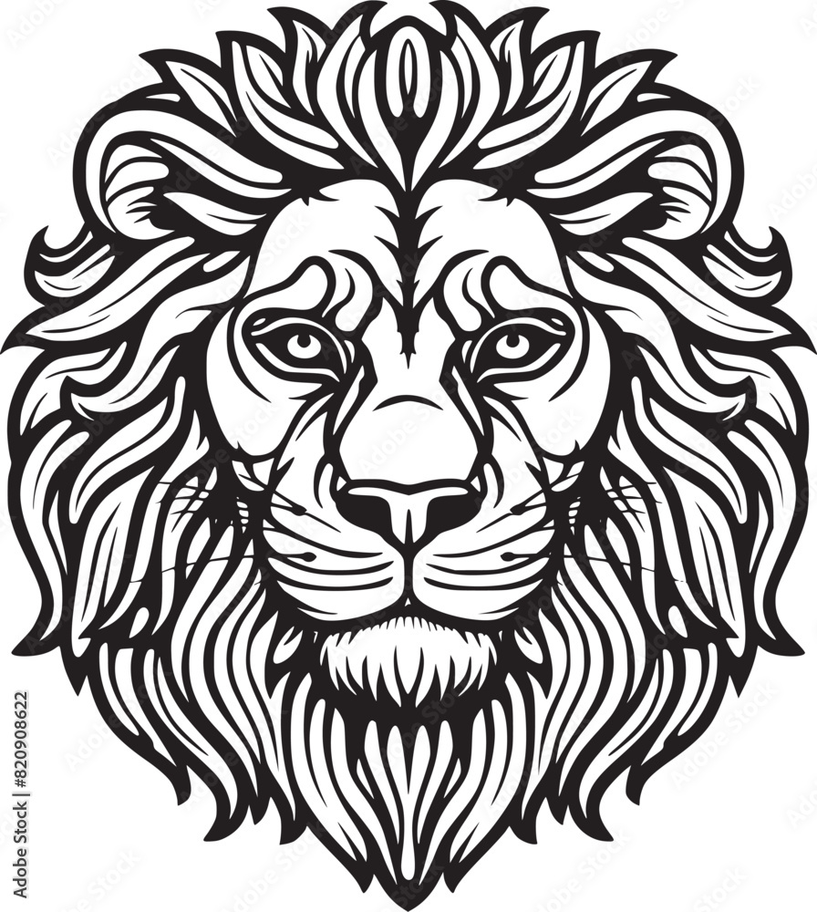 Obraz premium Lion Head