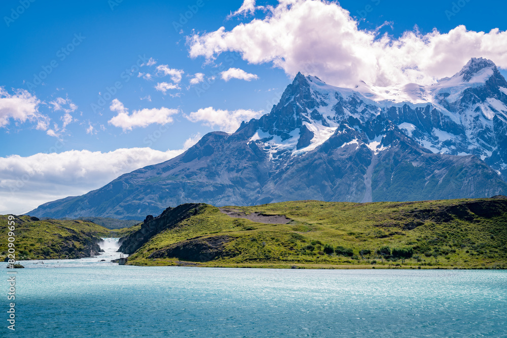 Naklejka premium Torres del Paine National Park, in Chilean Patagonia