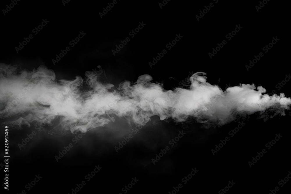 Black background with white smoke, creating an ethereal and mysterious atmosphere, black abstract background with smoke, clouds with dark background.