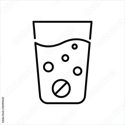 Effervescent vector icon