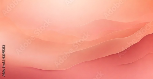 Wide abstract muted gradient, blurred, for background textures light copper orange. Abstract gradient texture dark pink beige. Gradient, chaos hue.