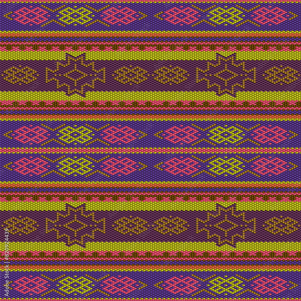 Pattern, ornament,  tracery, mosaic ethnic, folk, national, geometric  for fabric, interior, ceramic, furniture in the Arabian  style.