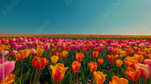 red and yellow tulips