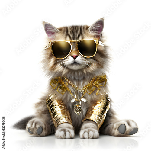 Cute Cat with sunglasses