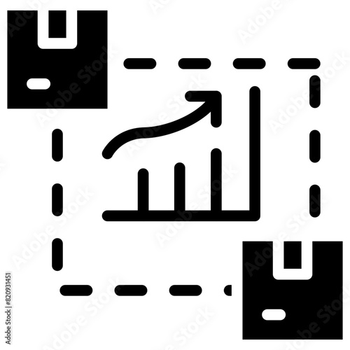 business product solid icon