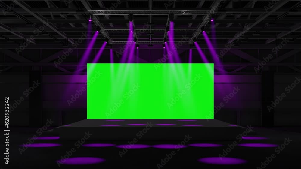 Motion Empty stage Design for mockup and Corporate identity,Display ...