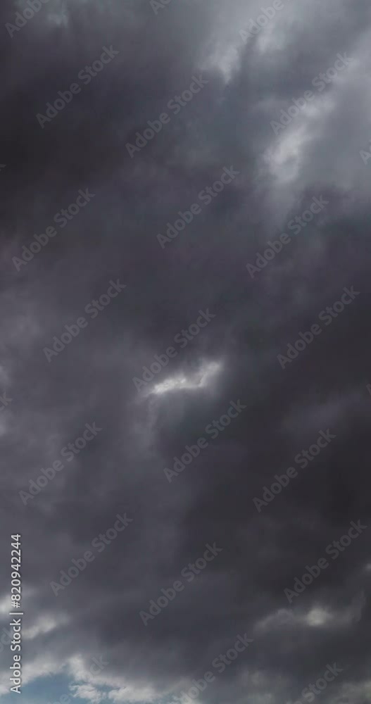 From white clouds to dark clouds - timelapse. Beautiful sky with smooth transition of clouds. From white clouds to dark clouds - timelapse. Beautiful sky with smooth transition of clouds.