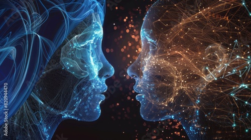 Artificial Intelligence Human Interaction: Enhancing Human-Machine Communication and Collaboration
 photo