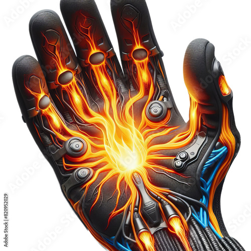 ai-generated item, rare, odd, 123 22. heat resistant gloves_ protective gloves designed to withstand high temperatures and prote photo