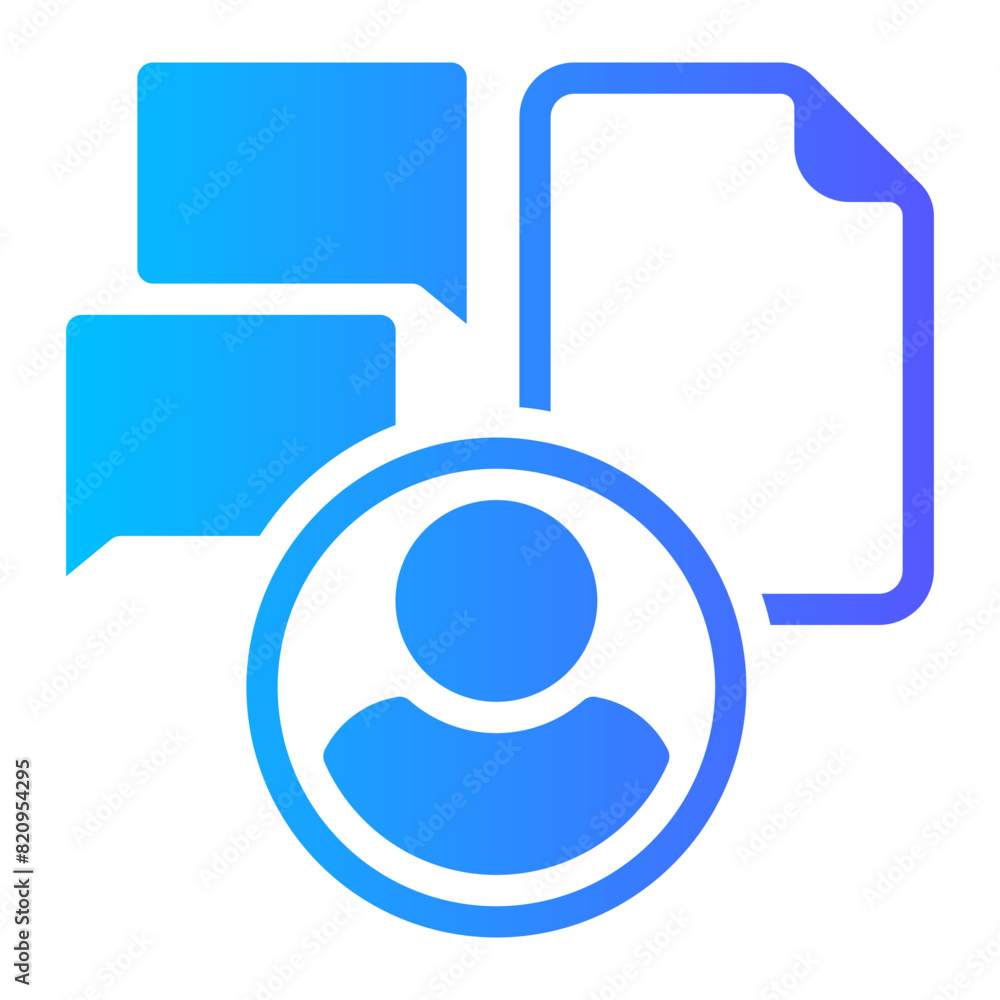 management consulting gradient icon management consulting gradient icon