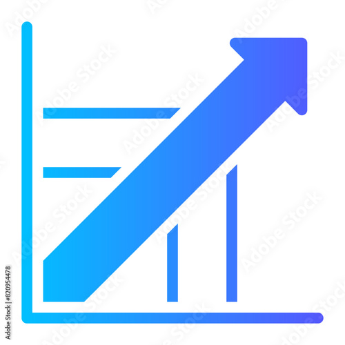 scalability gradient icon