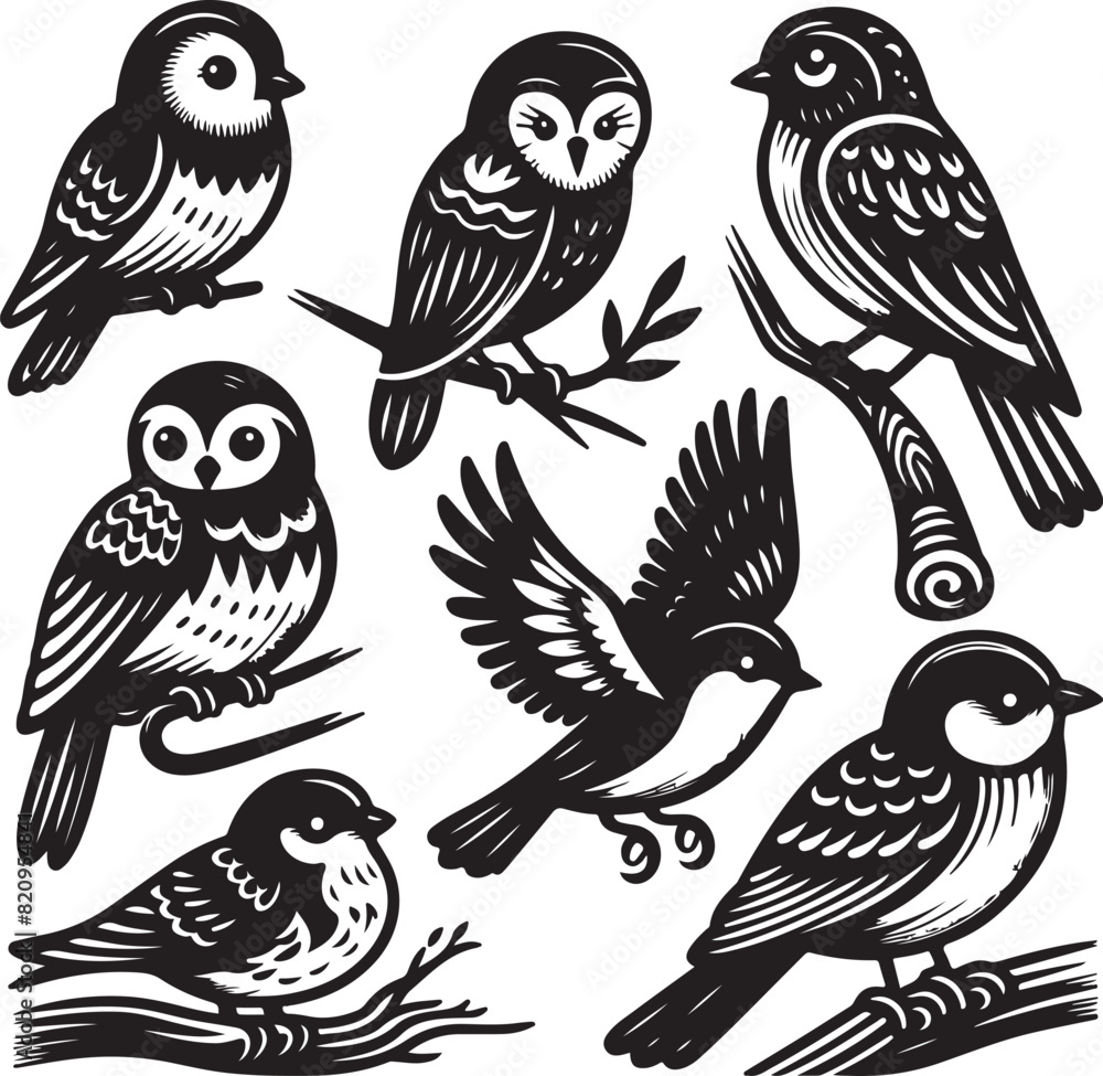 Obraz premium bird vectore illastration
