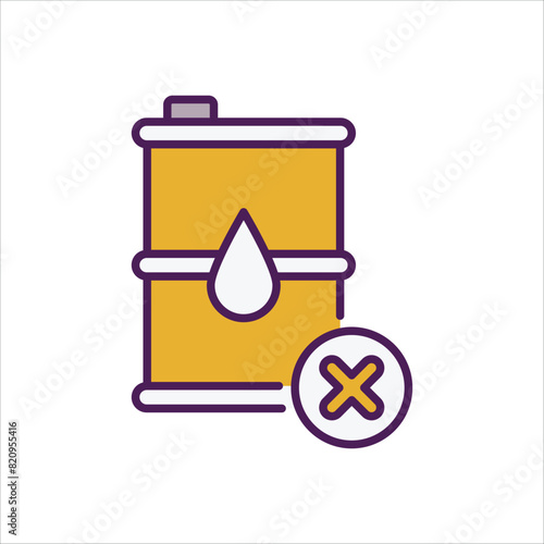 Embargo vector icon
